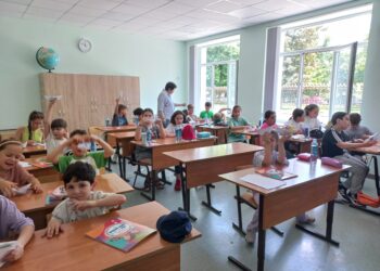Занятия педагогов Центра «Интеллект» для обучающихся летних пришкольных лагерей