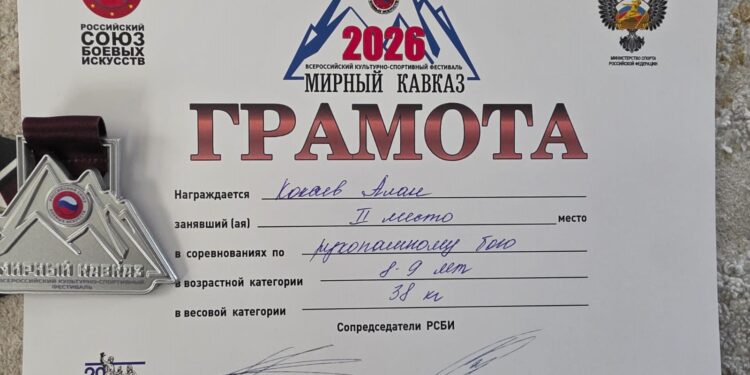Всероссийский культурно-спортивный фестиваль «Мирный Кавказ» (структурное подразделение «Школа детского творчества»)