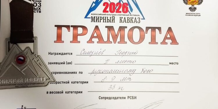 Всероссийский культурно-спортивный фестиваль «Мирный Кавказ» (структурное подразделение «Школа детского творчества»)