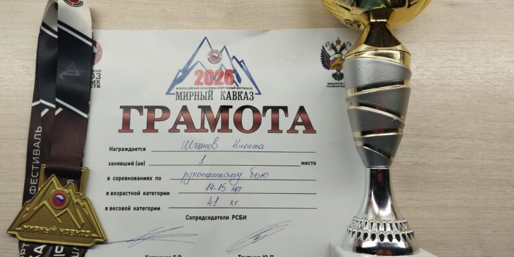 Всероссийский культурно-спортивный фестиваль «Мирный Кавказ» (структурное подразделение «Школа детского творчества»)